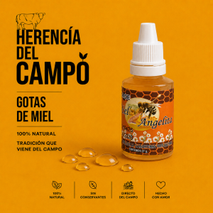 Gotas de Mezcla de Miel Angelita con Extracto Múltiple