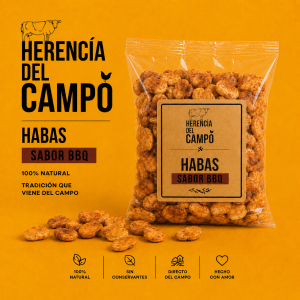Habas Fritas Sabor BBQ