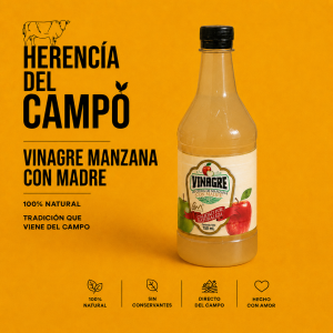 Vinagre Cidra Manzana con Madre